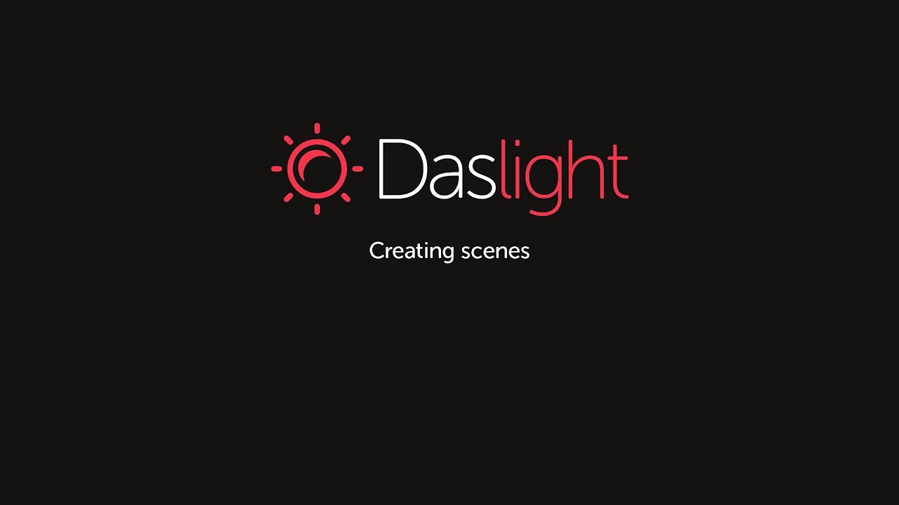 DASLIGHT / DVC4 DMXコントロール 05.Creating scenes