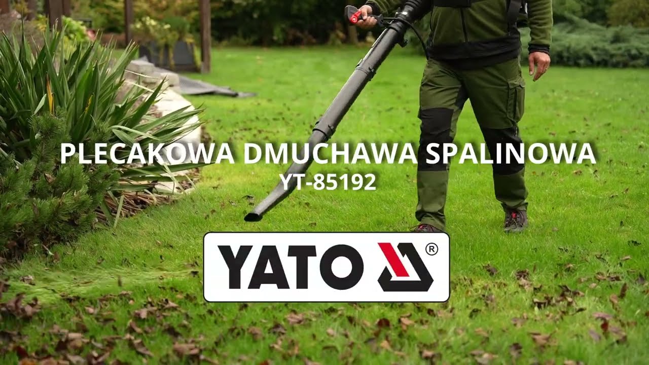 Dmuchawa spalinowa YATO YT-85192 💨 Idealna na jesienne porządki! 🍁