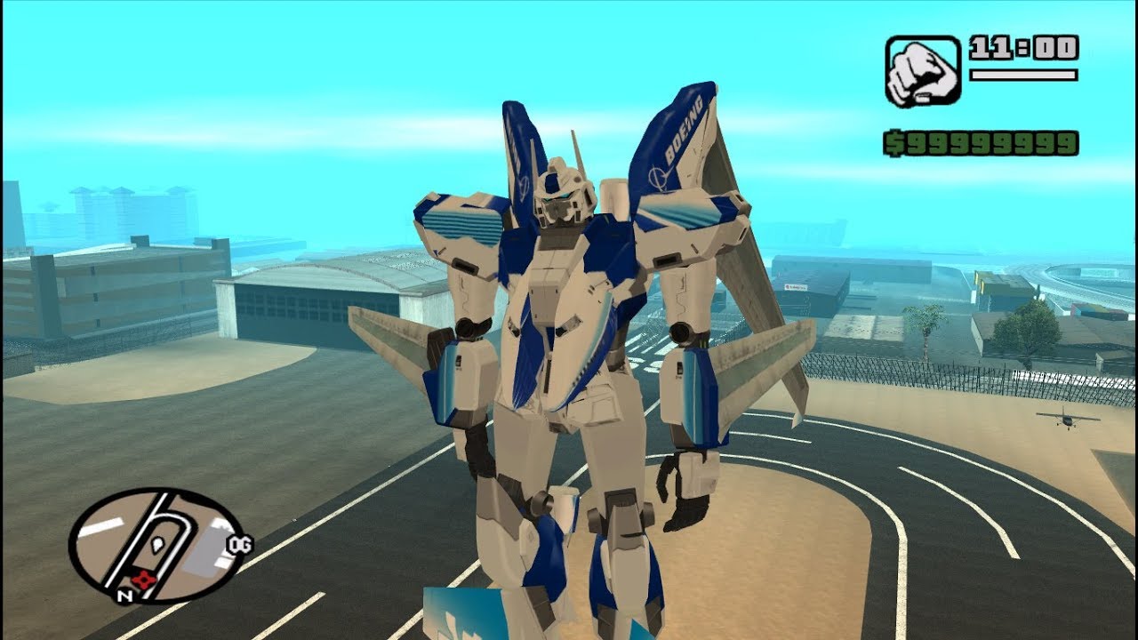 Jetfire B in GTA SA