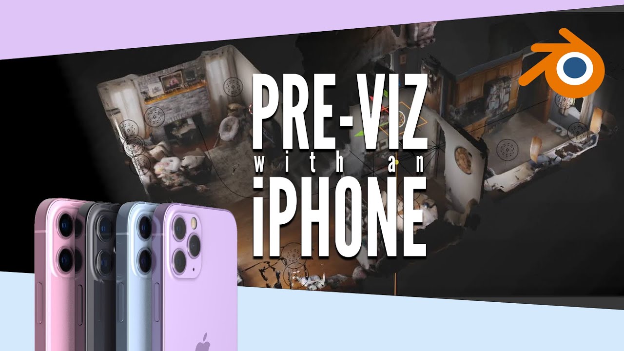 Using an iPhone 12's Lidar Scanner to Create Realistic Pre-Viz Camera & Lighting in Blender