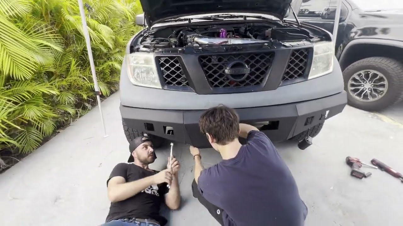 05 Nissan Pathfinder Gets an Off-Road Bumper Upgrade