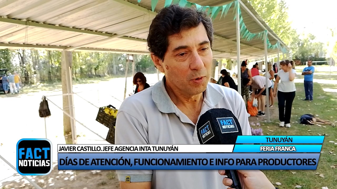 Feria Franca Tunuyán: Días de atención, funcionamiento e info importante para productores