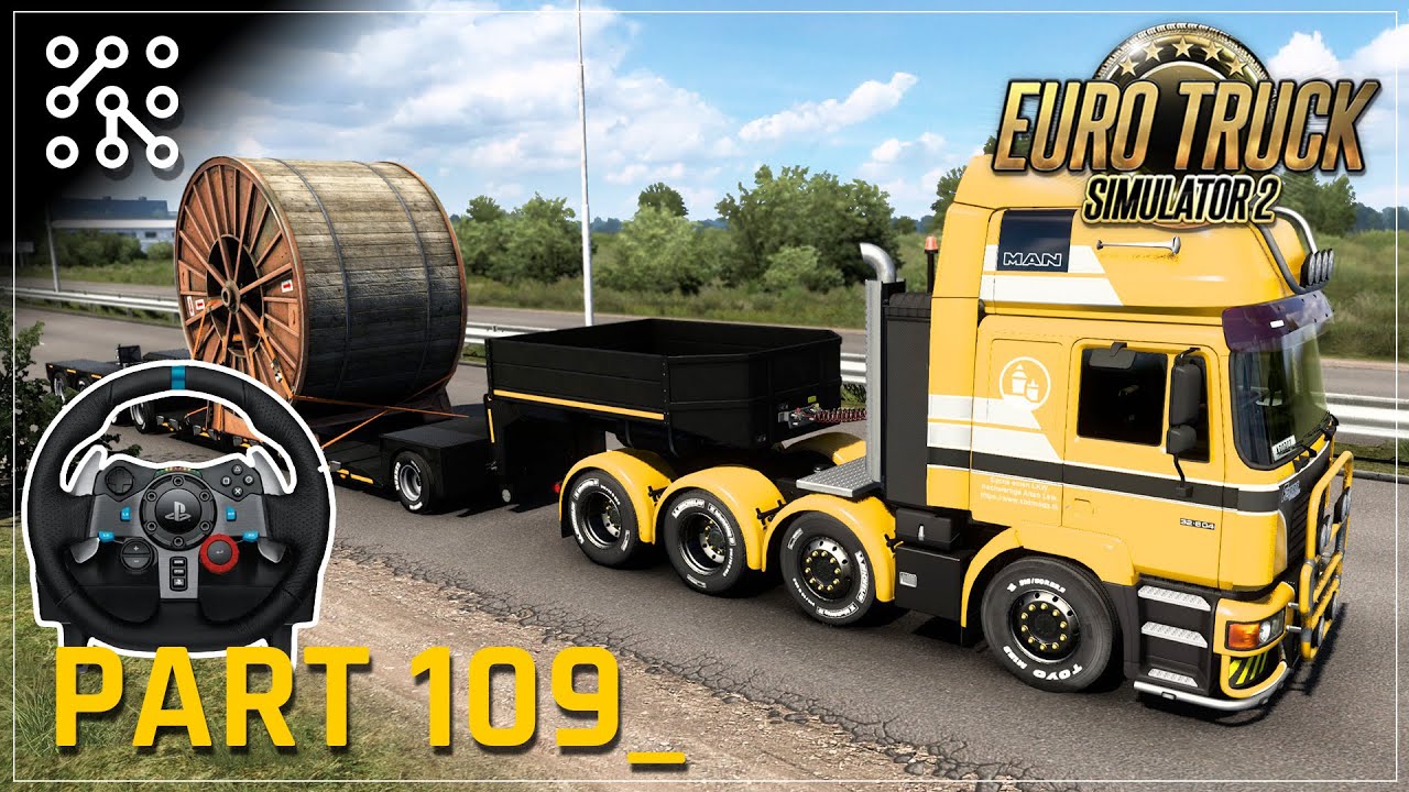 Nastavení volantu v ETS2 #109 | EURO TRUCK SIMULATOR 2 CZ | Lets play | Česky