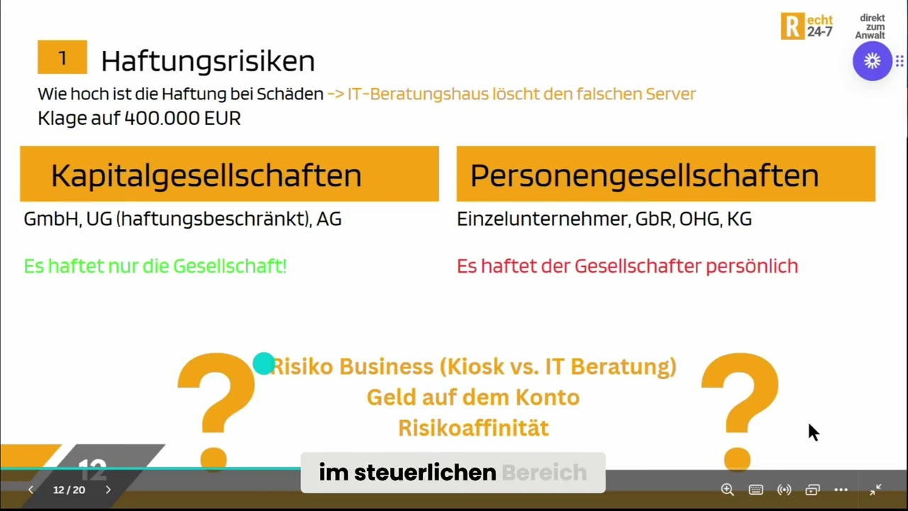 UG oder GmbH pausieren - Alles, was du wissen musst