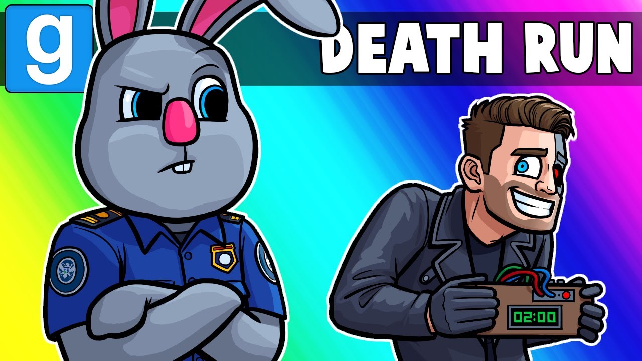 Gmod Death Run Funny Moments - Going Through Airport Security! (Garry's Mod)