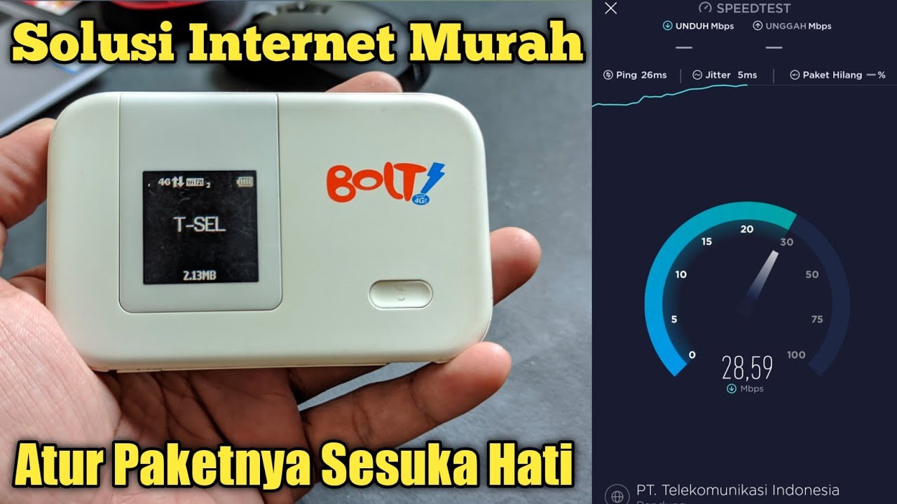 Unboxing Modem 4G unlock All Operator  - Huawei E5372 Ex Bolt Bisa Buat Internet Rumahan 🔥