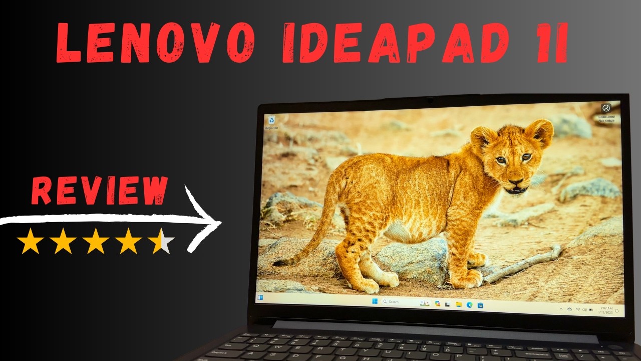 Low Budget Laptop- $350 Lenovo IdeaPad 1i Review!
