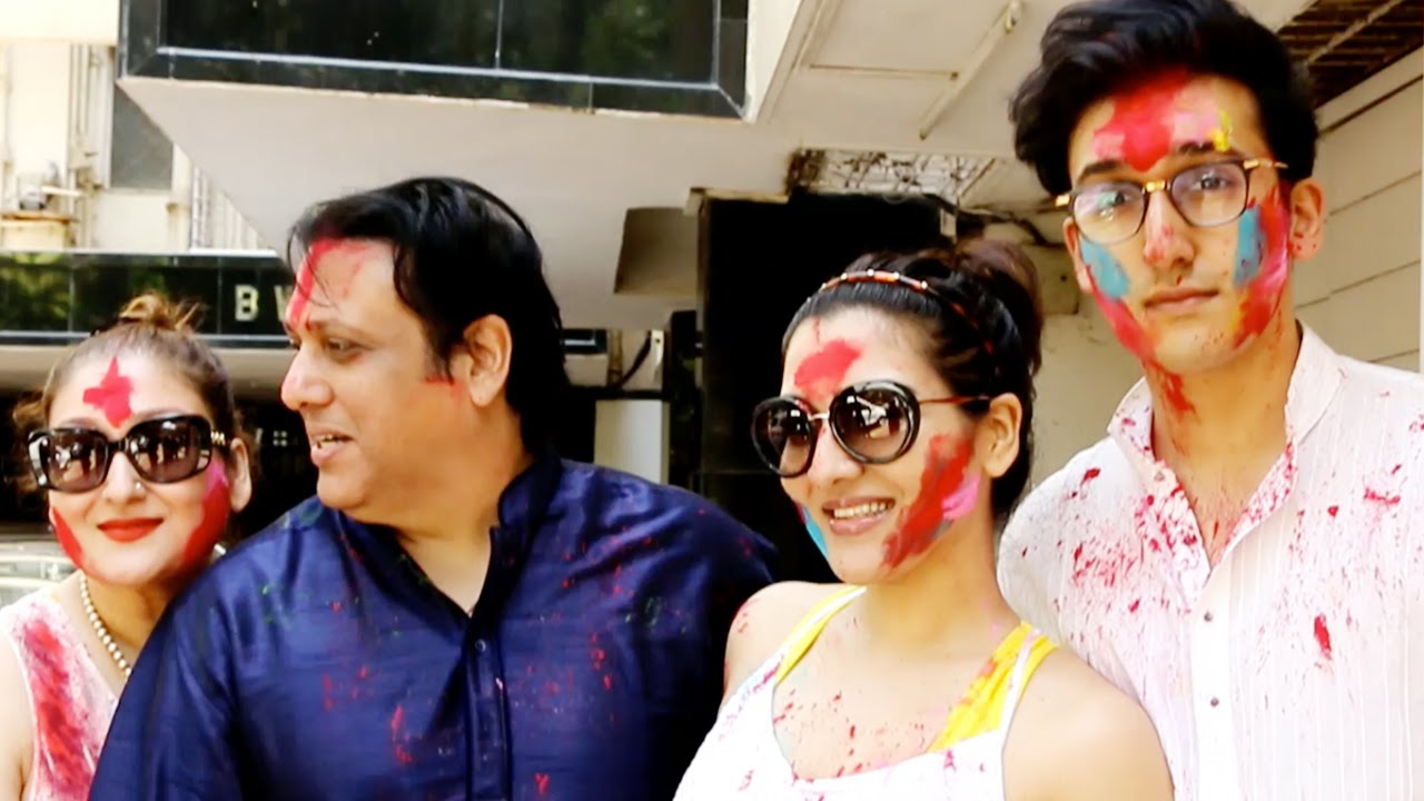 Govinda Holi celebration with family | The Laddu