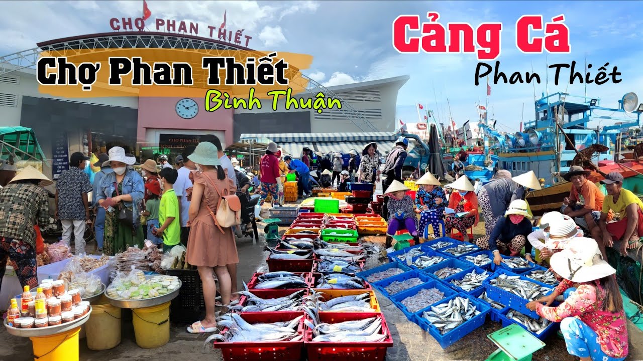 Quá Lớn chợ Phan Thiết - Bất ngờ gặp 6 gia đình ngư dân mất tích biển Bình Thuận