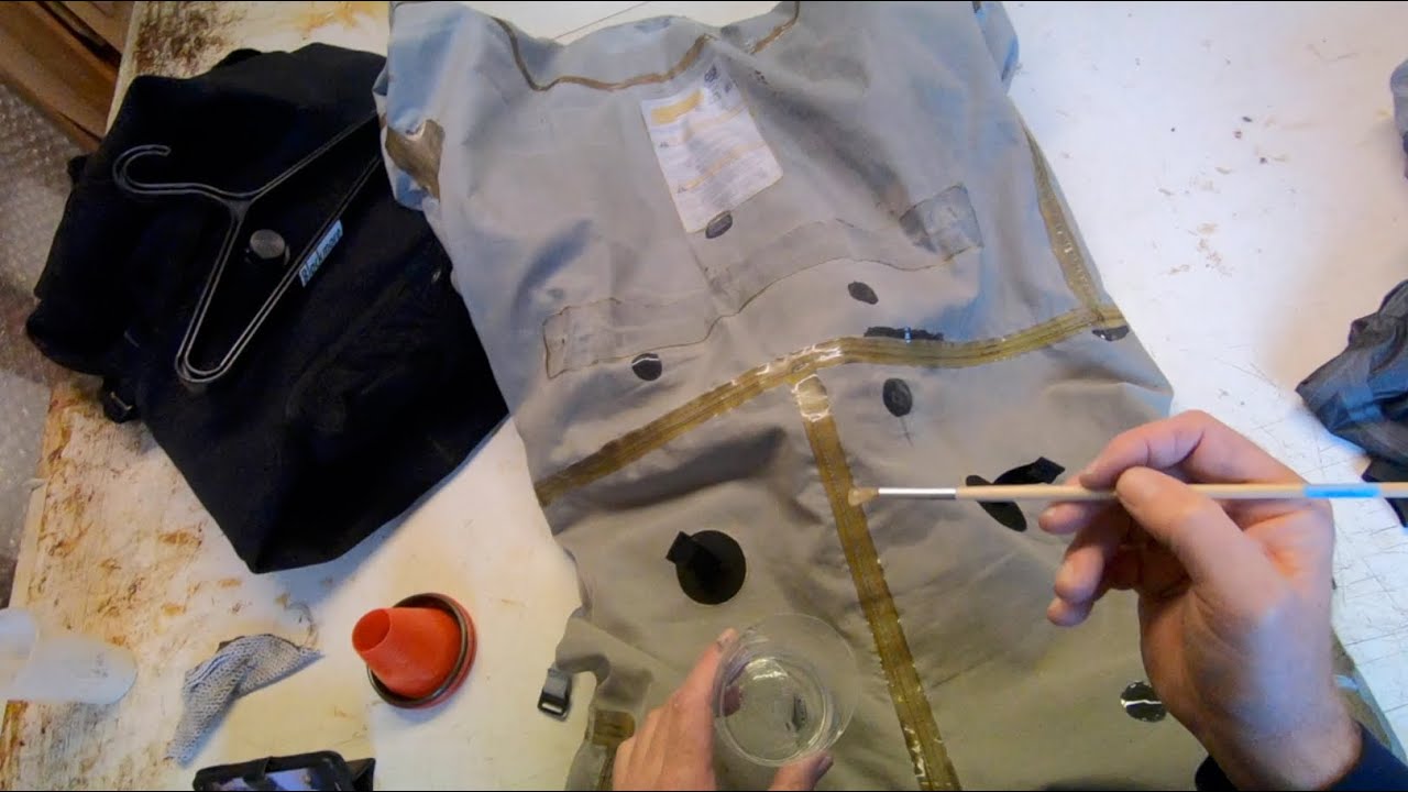 Fixing leaks in your drysuit