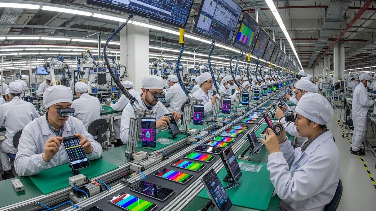 How is a Galaxy phone made? | Samsung Factory Secrets Step by Step