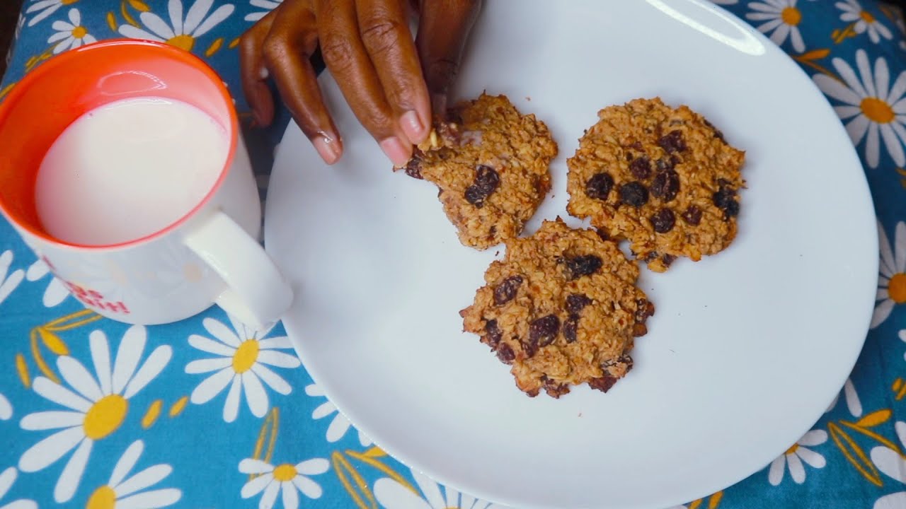Oatmeal Cookie Treats ASMR Eating Sounds