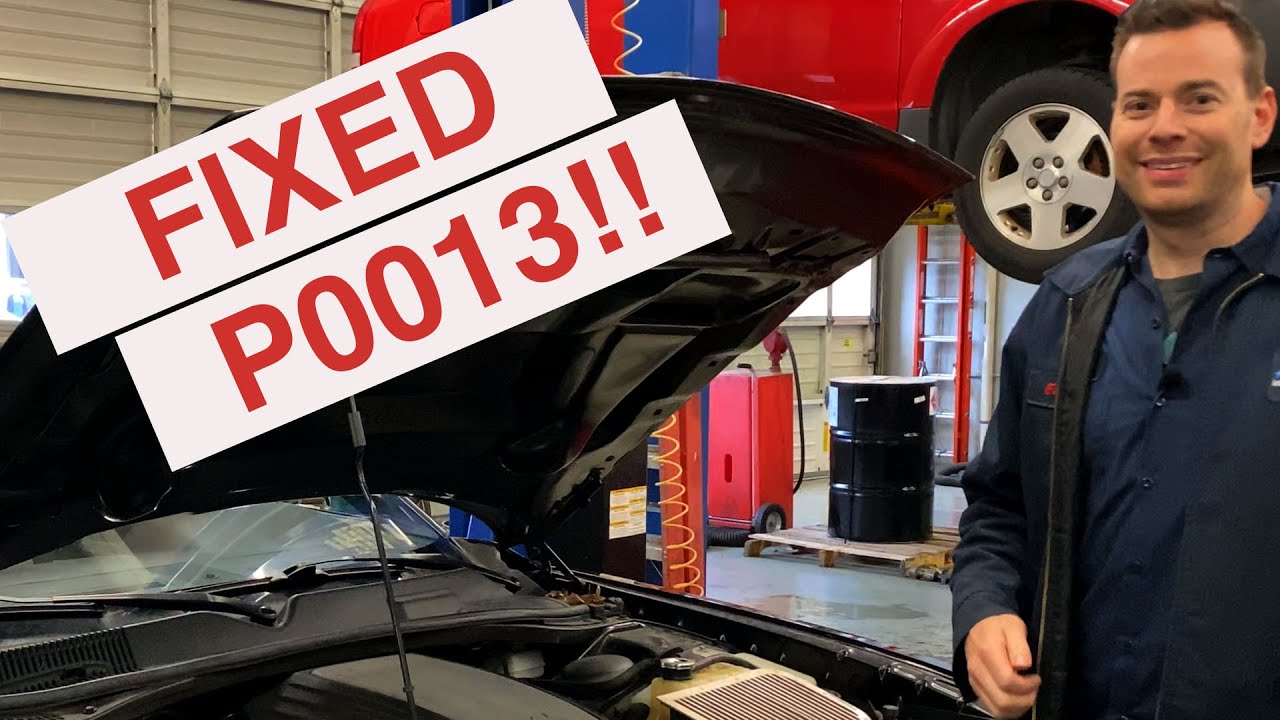Fixed P0013 Code! Complete repair of this code caused by mice. 2010 Dodge Challenger 5.7L Hemi