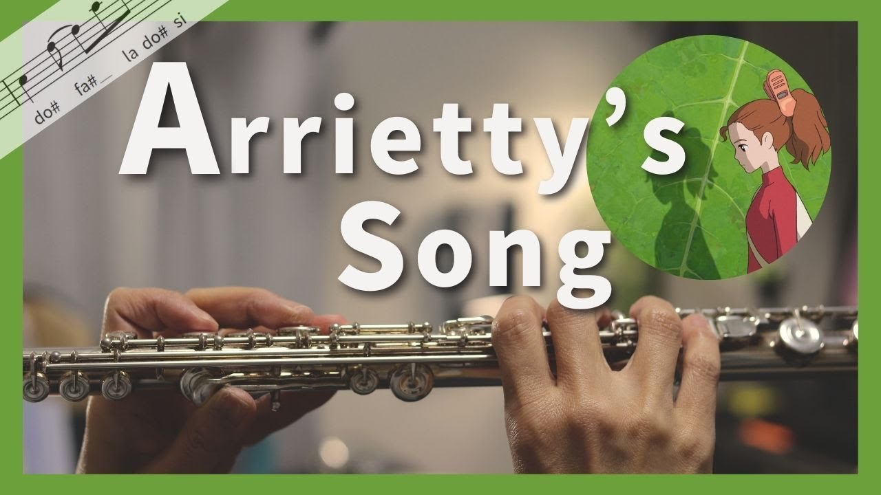 Flute cover - Arrietty's Song