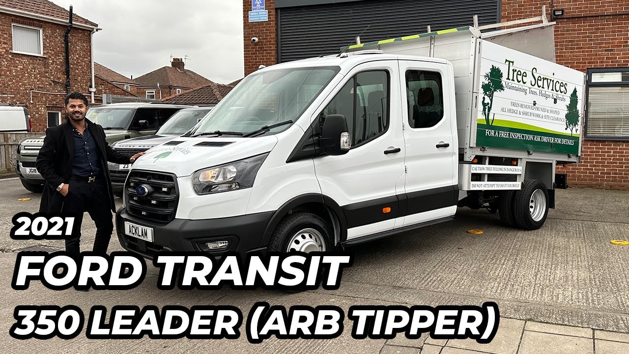 2021 Ford Transit 2.0 350 Leader (Arb Tipper) (7 Seat)