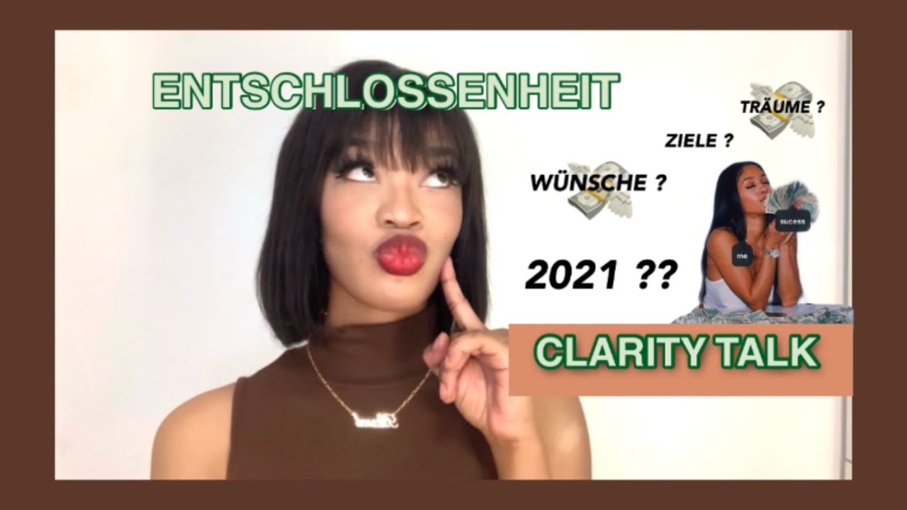 CLARITY TALK: Reichen Träume zum träumen aus ? | ENTSCHLOSSENHEIT