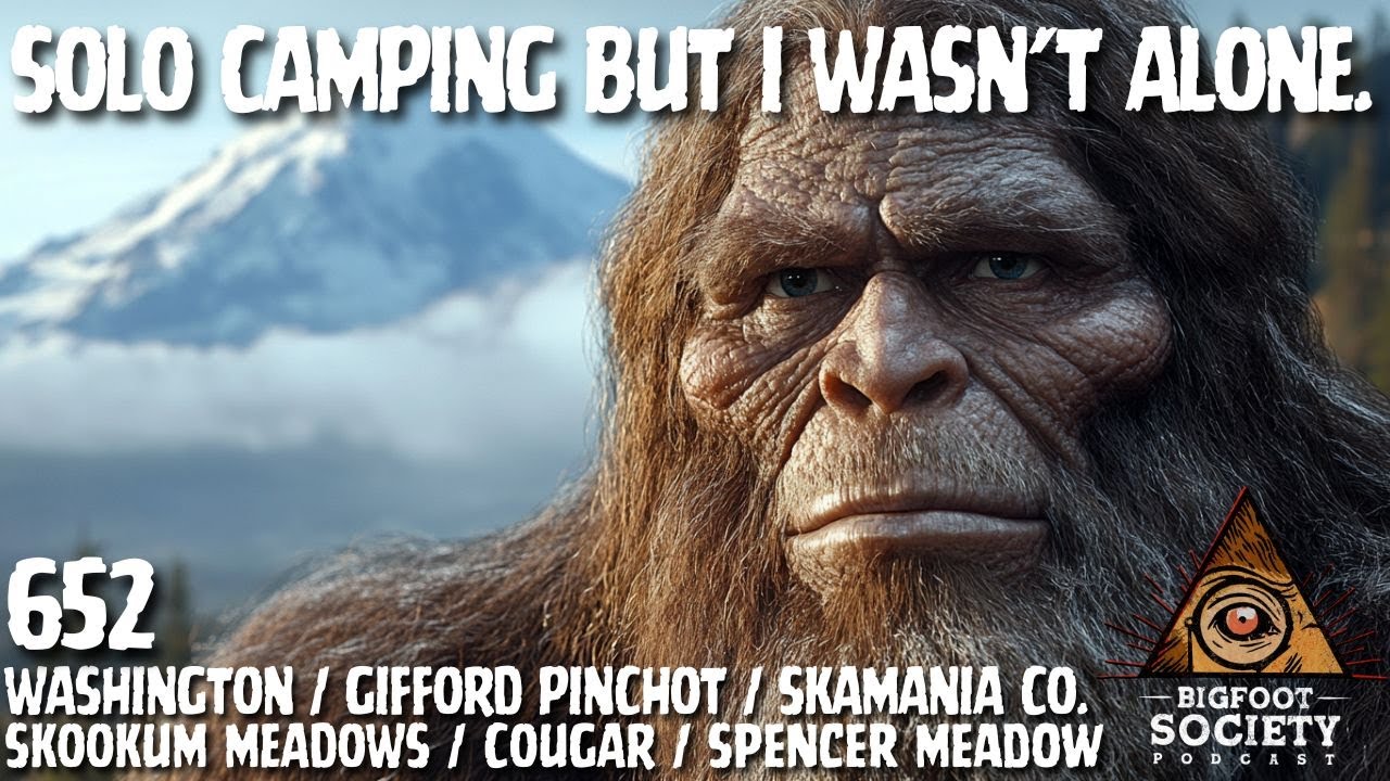 I Wasn't Alone in Gifford Pinchot | Washington | Bigfoot Society 652