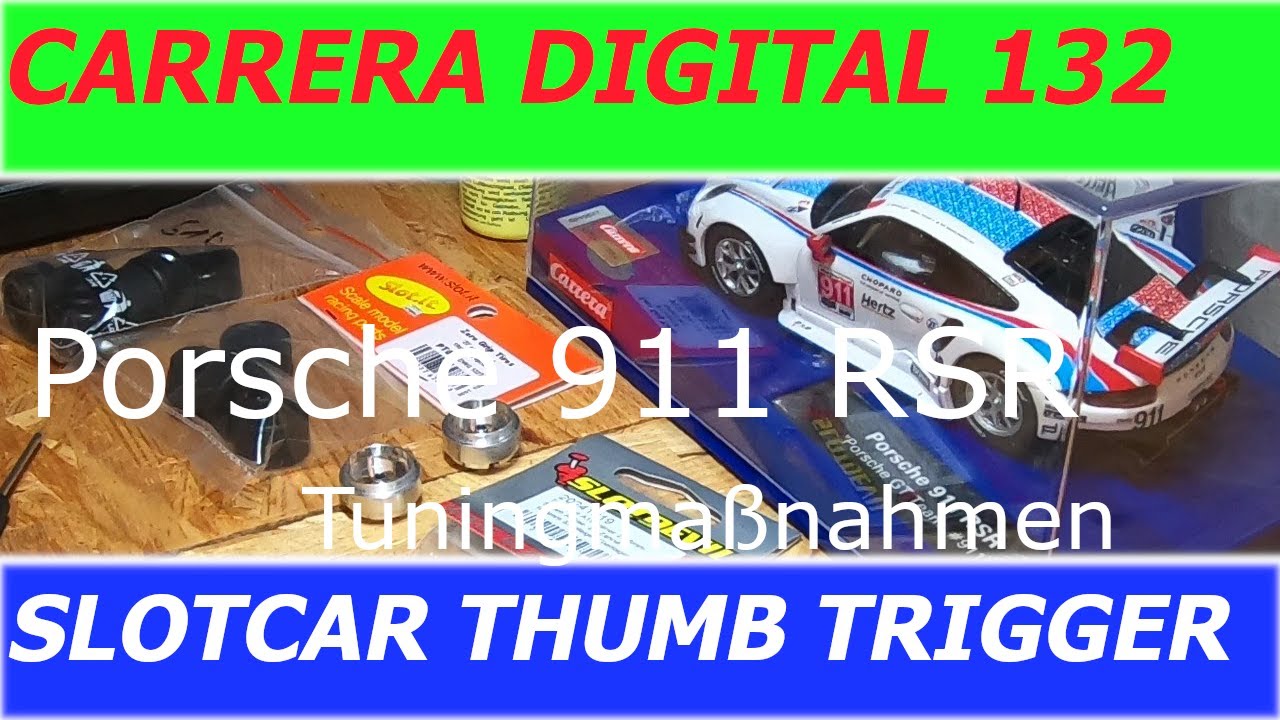 Carrera Digital 132 Porsche 911 RSR Tuning