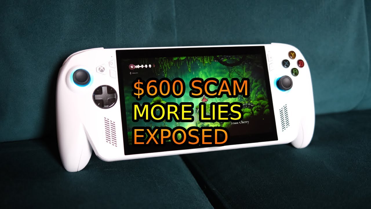 Xbox Rog ALLY Is Overpriced Trash. DO NOT BUY @sam.alexander.reviews Says MS Needs TO BE CHECKED.