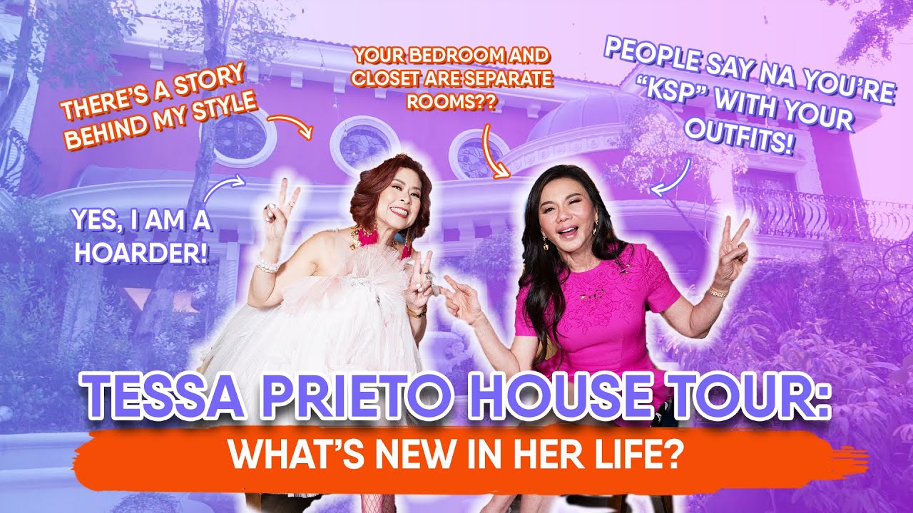 TESSA PRIETO HOUSE TOUR: WHAT'S NEW WITH THE SEA PRINCESS? | DR. VICKI BELO