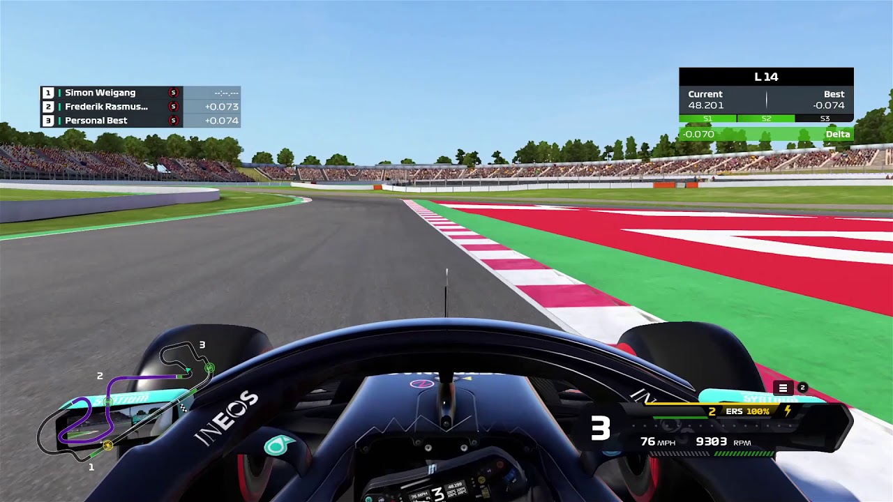 F1 2020 Spain World Record + Setup