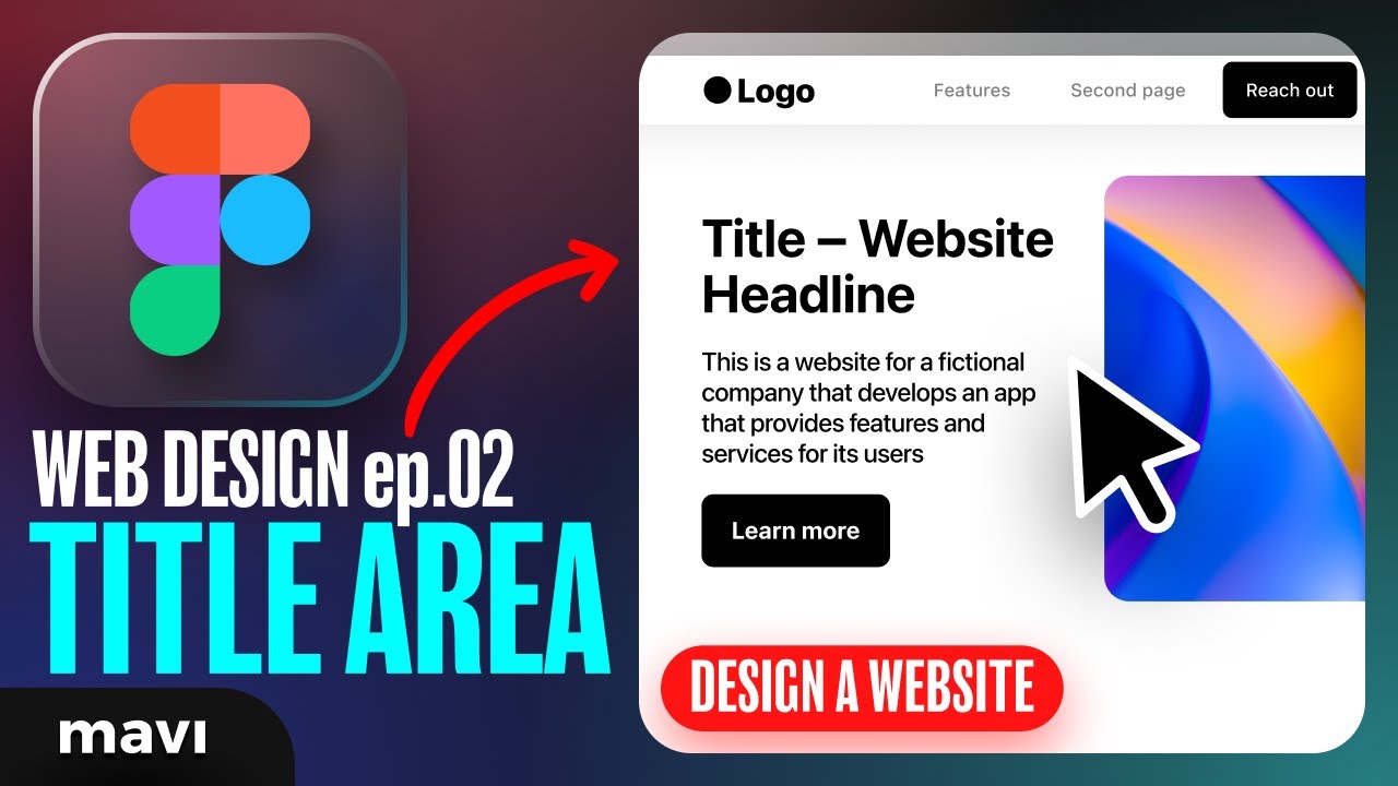 THE FIRST THING Website Visitors See: Design a WEBSITE in Figma ep.02