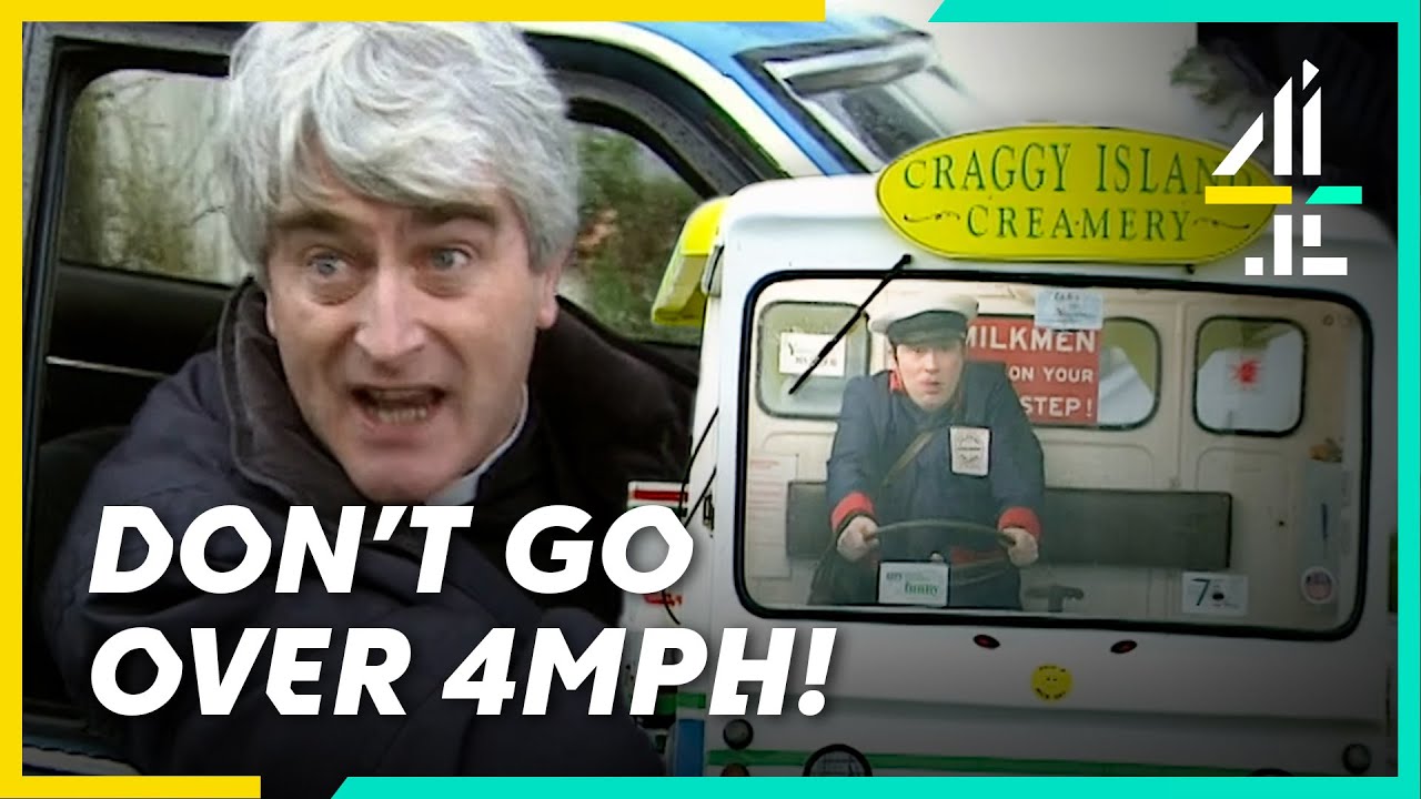 A BOMB On The Milk Float!? | Father Ted