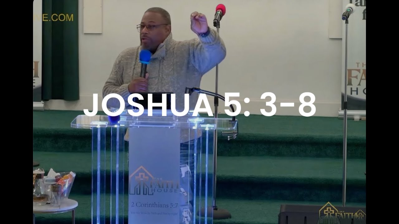 New Year's Eve Joint Fellowship Service 12-31-25 Pastor Barry Simmons Sr. ( Joshua 5: 3-8 )
