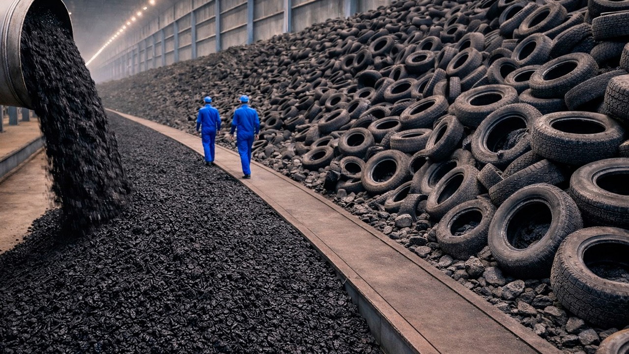 EL ASFALTO QUE NO SE ROMPE: Ingeniería Mexicana con Llantas Viejas 🇲🇽♻️