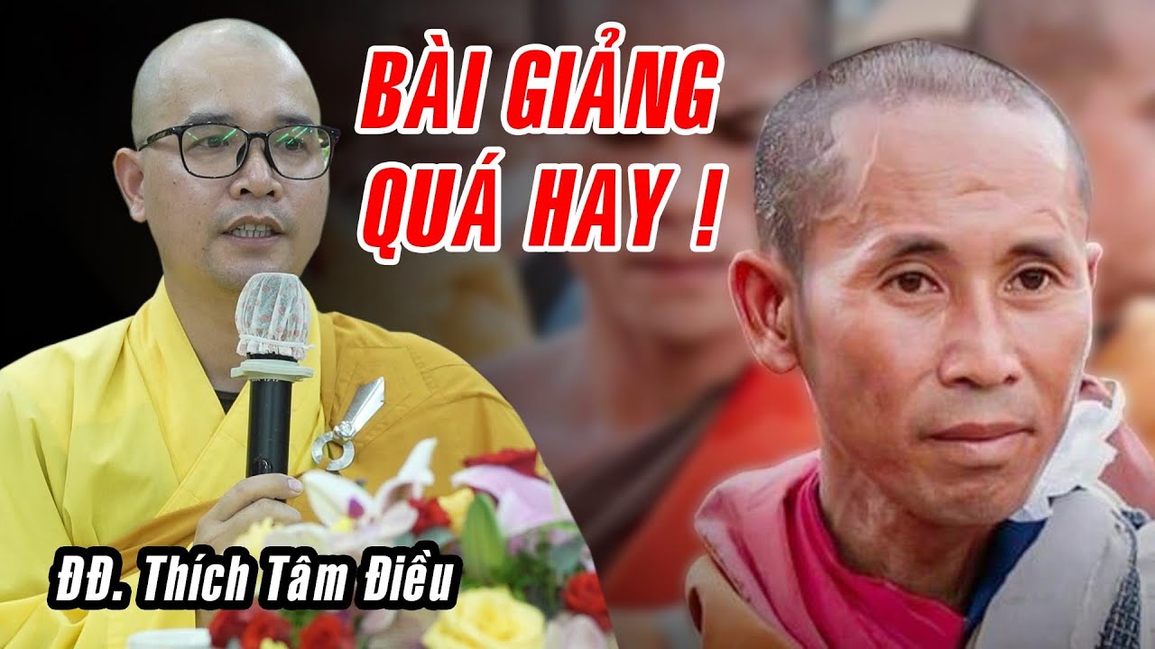 Lời chia sẻ RẤT THẬT của Thầy Tâm Điều về Sư Minh Tuệ - BÀI GIẢNG QUÁ HAY !