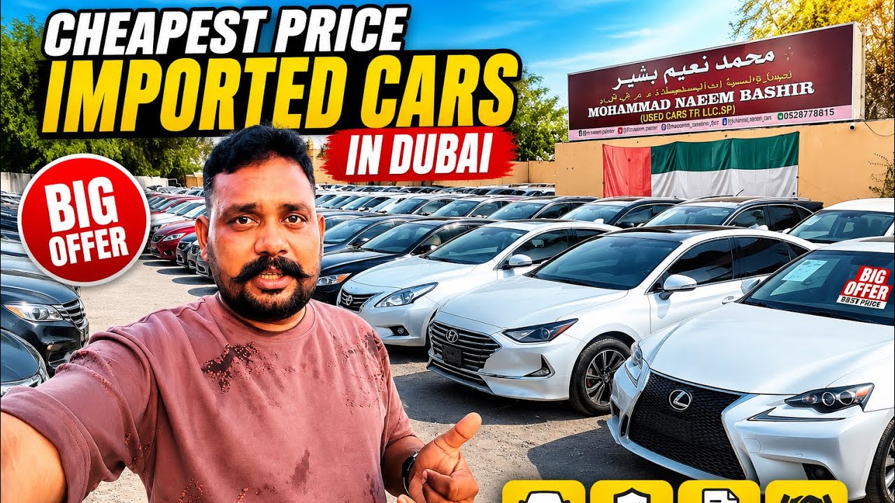 Cheapest Imported Cars in Dubai 🇦🇪 | Big Offer! Best Used Car Deals | Naeem Bhai Used Cars