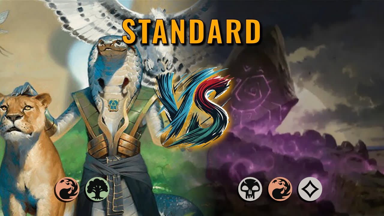 MTG Standard - Gruul Midrange by MTGBudgetBrew VS Rakdos Control by Captain Hook