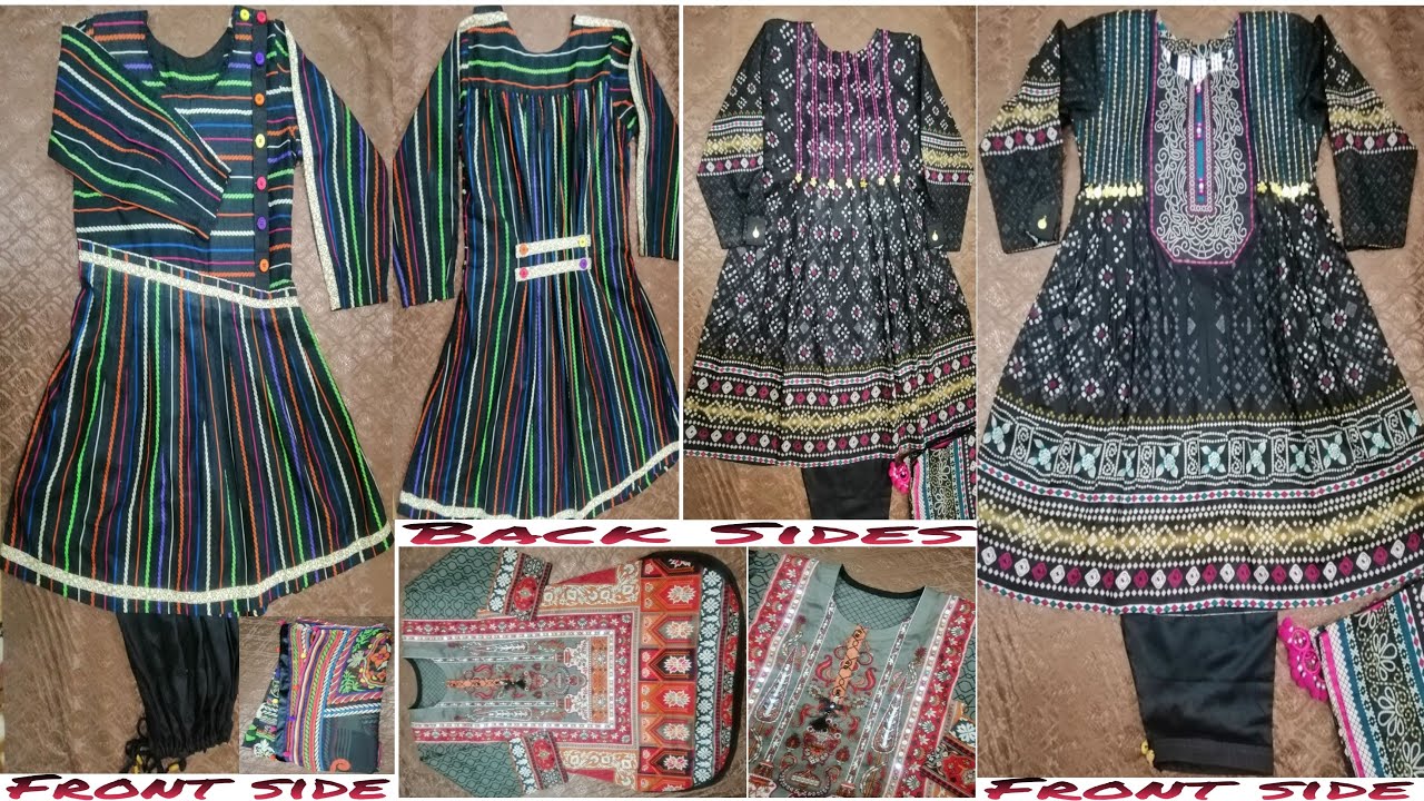 Summer Eid & Ramzan Dress Designing Ideas/Stylish Ladies Frock And Trouser Designing Ideas