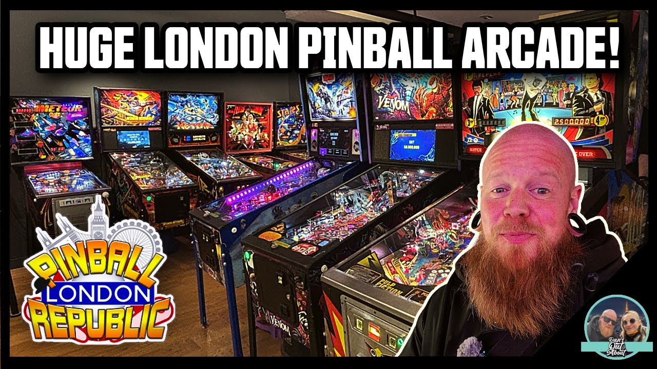 PINBALL REPUBLIC Кройдон | Лучший пинбольный зал в Великобритании? | Обновления и тур в феврале 2...