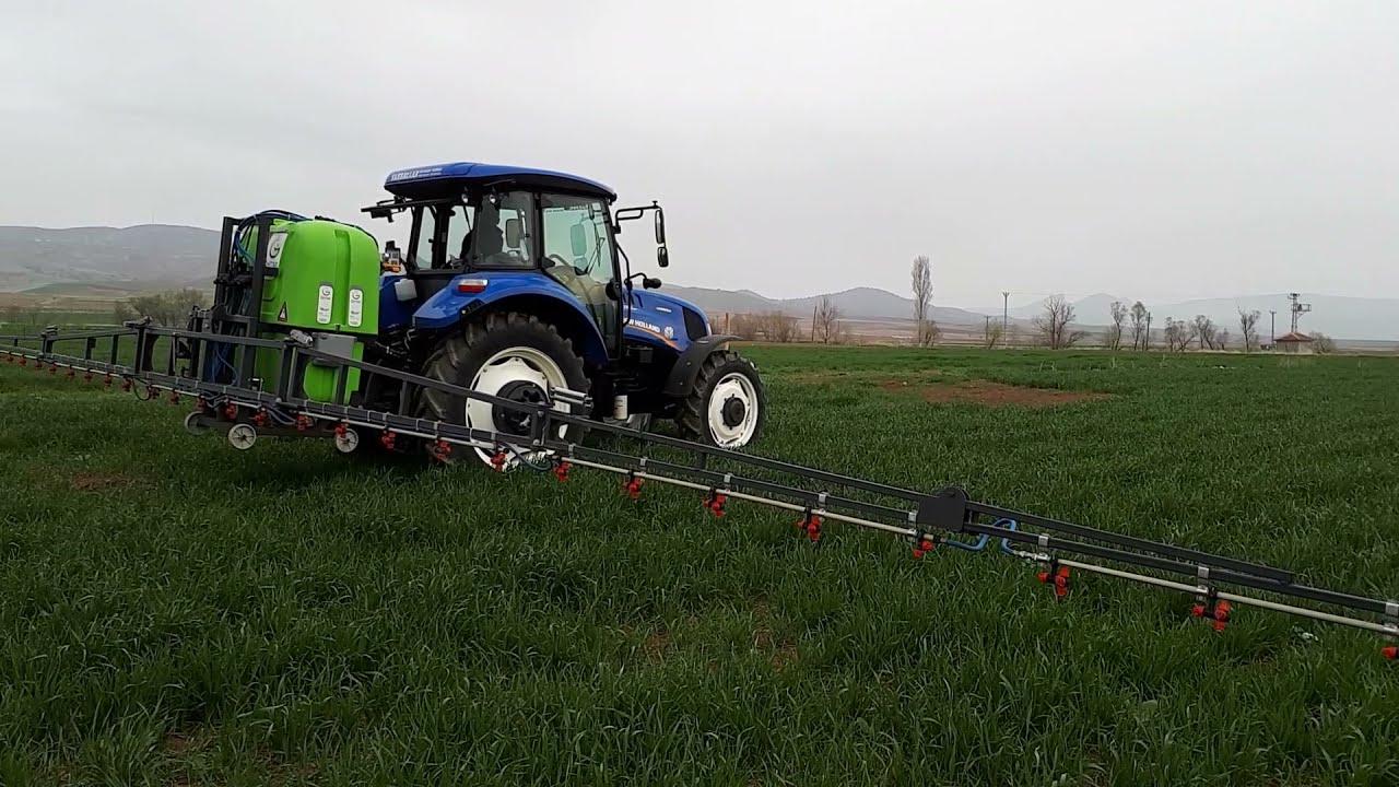 TR 5.110 NEW HOLLAND İLE BUĞDAY İLAÇLAMA