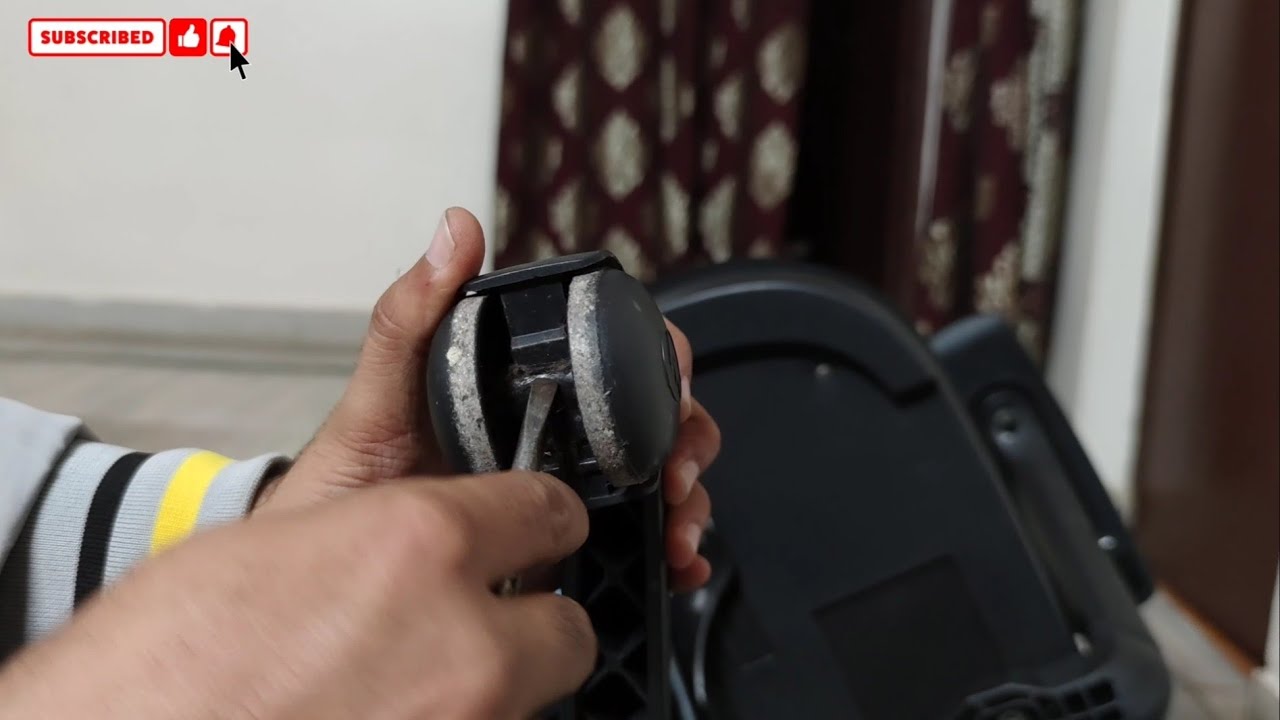 How to clean Office Chair caster wheels | Complete Step by Step details