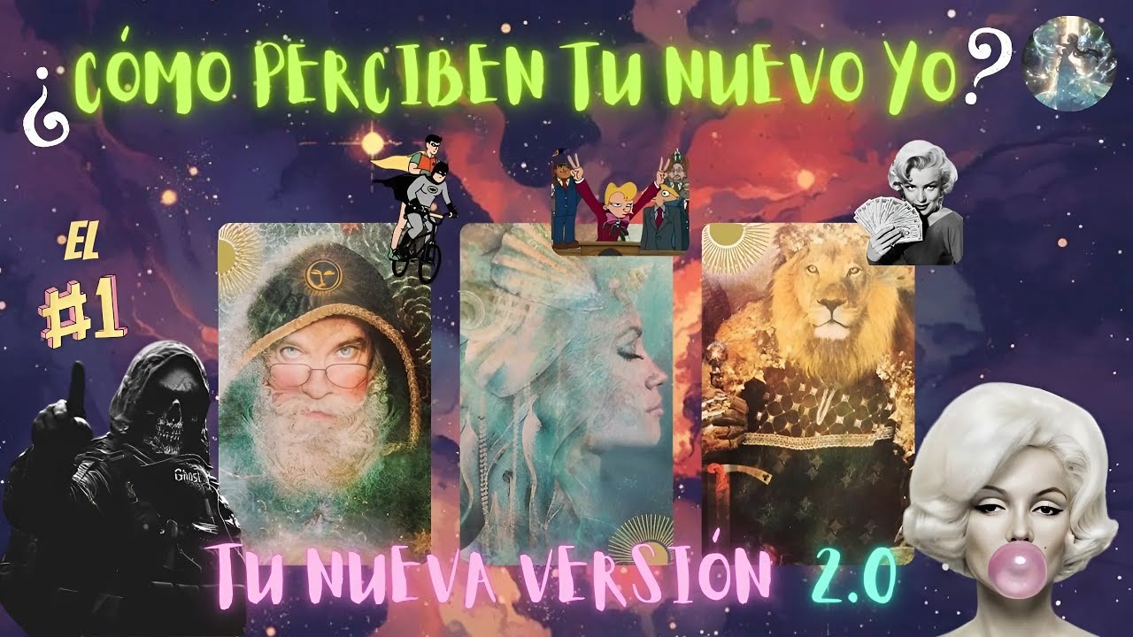 ✨🧐¿CÓMO PERCIBEN TU NUEVA VERSIÓN 2.0?😲¿TU NUEVO YO?#1😎 🔮Tarot Interactivo🔮