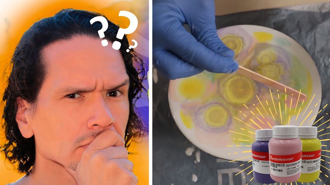 Transformando os PIGMENTOS EM PASTA em TINTA ÁLCOOL (ALCOHOL INKS) para RESINA! Será que deu Certo?!
