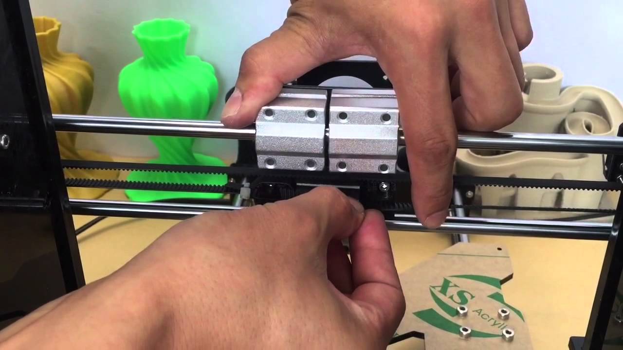 X&Y Axis Belt Installation Instructions  for HICTOP 3D Printer