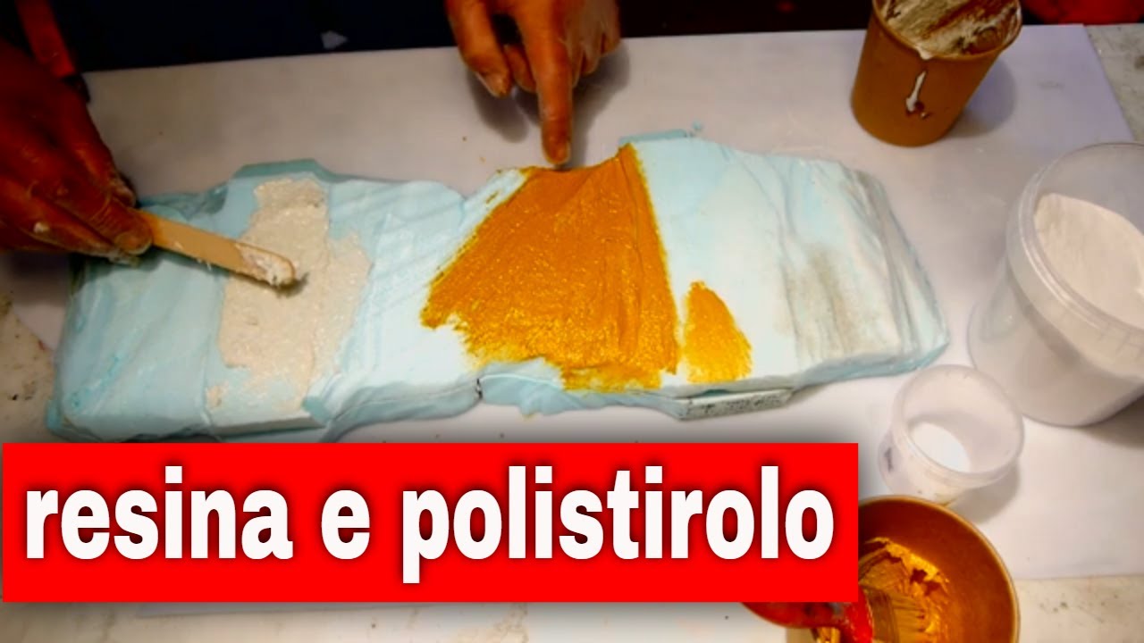 Epossidica e polistirolo, Come fare
