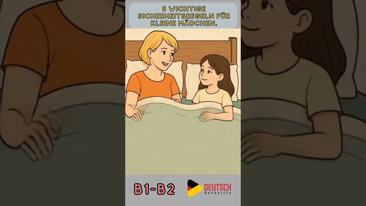 Wichtige info f&uuml;r M&auml;dchen #learngerman #deutschlernen #einfachesdeutsch #simplegerman #easygerman