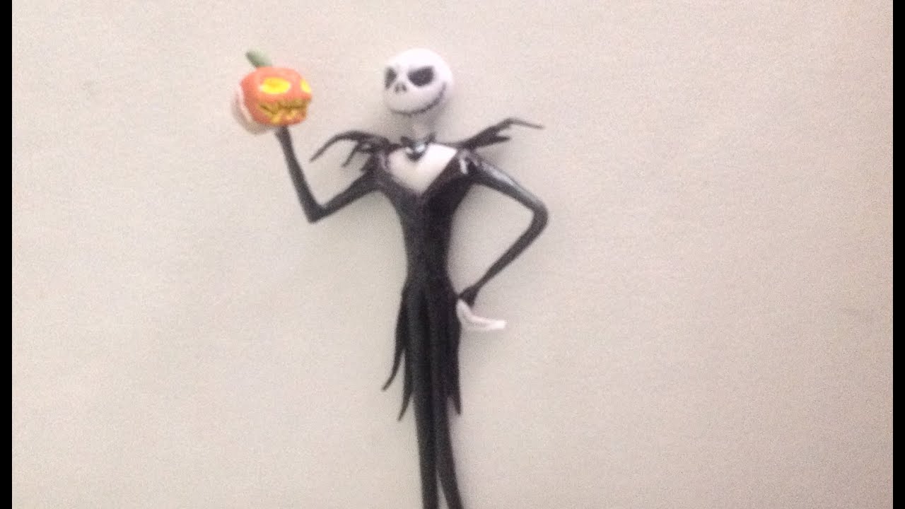 Tutorial Jack Skellington (porcelana fria/ plastilina) HALLOWEEN
