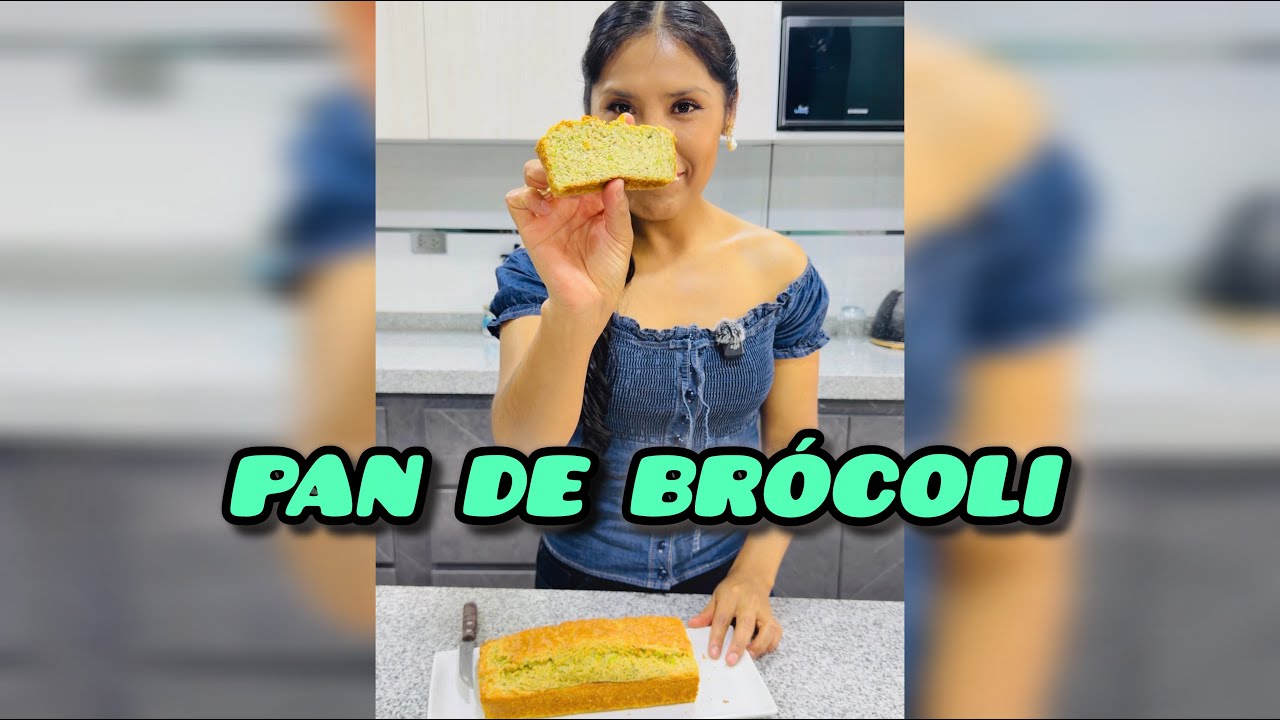 Pan De Brócoli (receta saludable)