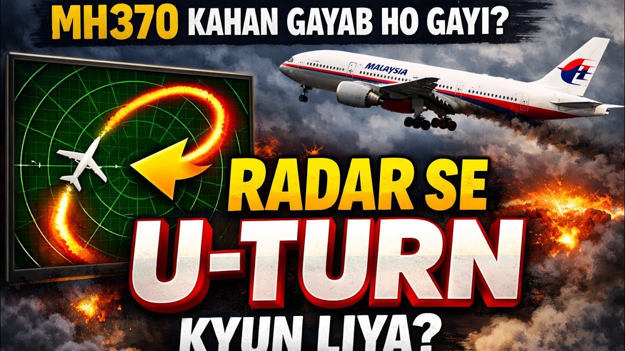 Duniya Ka Sabse Bada Raaz: Flight MH370 Kahan Gayab Ho Gayi? @Darkcrimeindia 