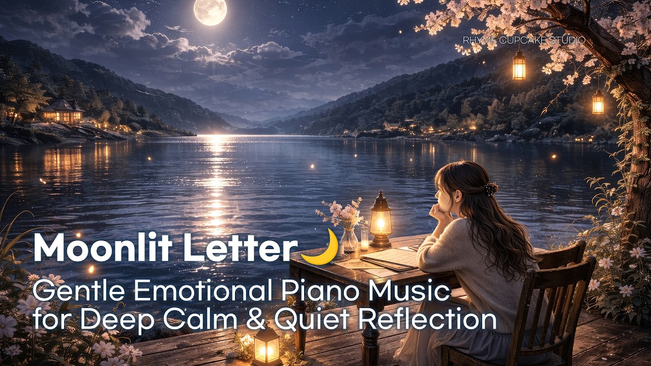 Moonlit Letter 🌙 | Gentle Emotional Piano Music for Deep Calm & Quiet Reflection
