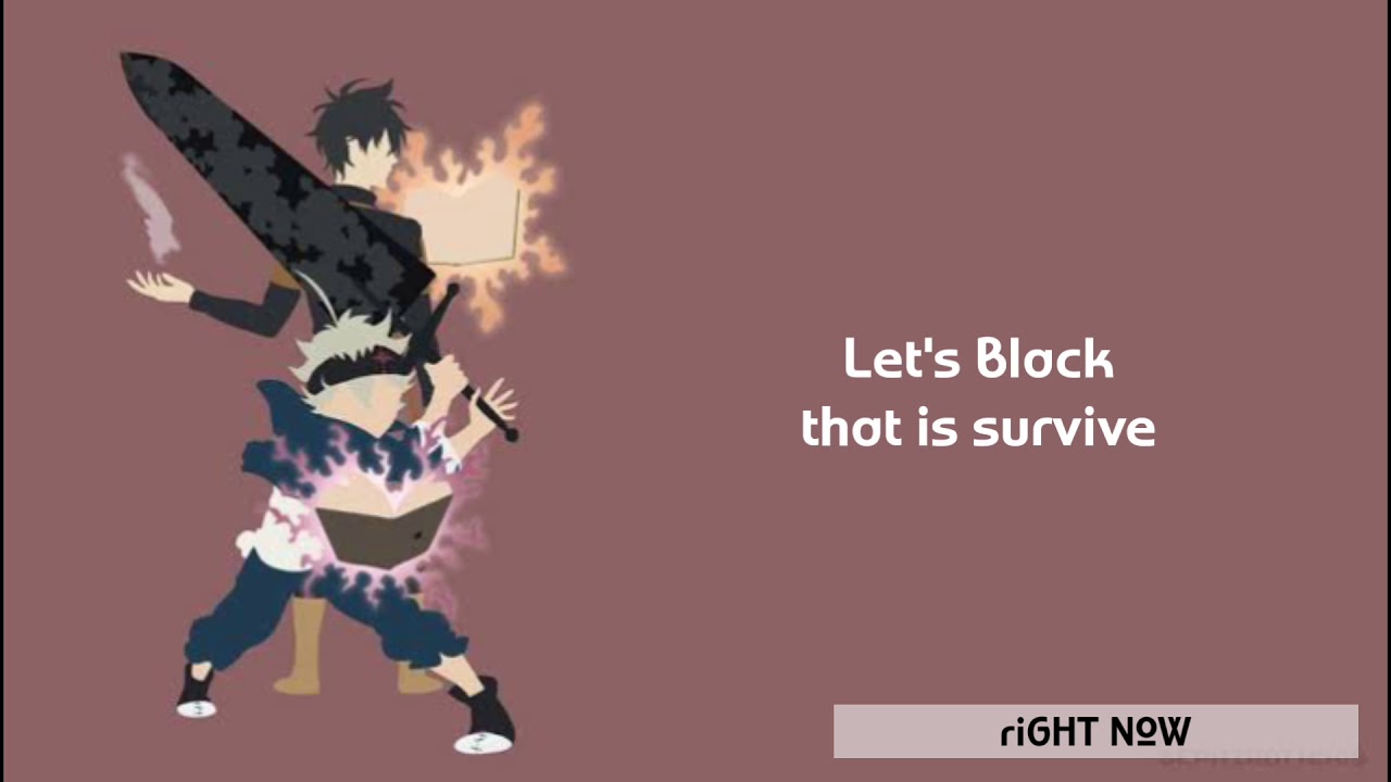 Nightcore - Black Clover Opening 9 Full [riGHT NOW/EMPiRE]