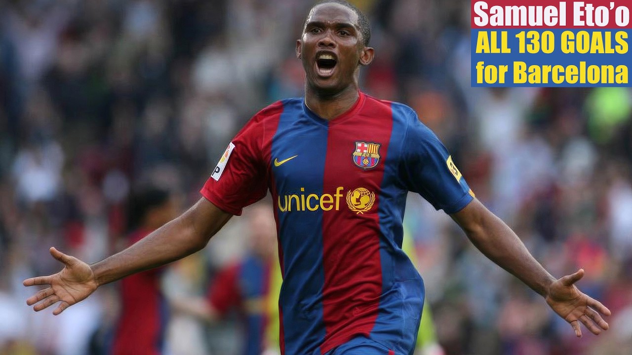 Samuel Eto'o ◉ All 130 Goals for Barcelona.