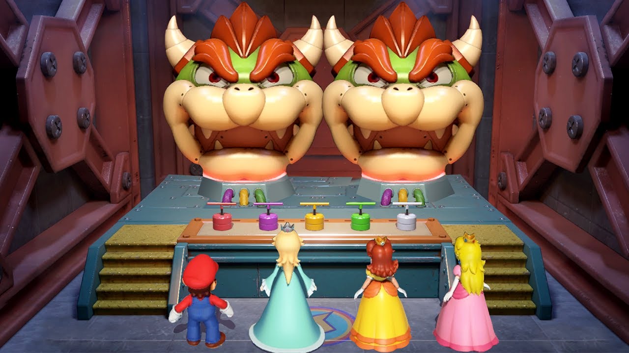 Mario Party Superstars Minigames - Mario Vs Peach Vs Rosalina Vs Daisy (Master Difficulty)