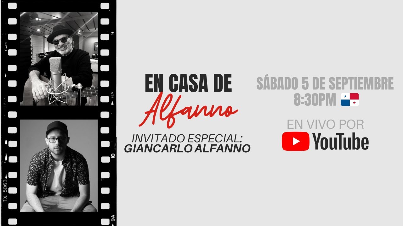 2da Temporada #EnCasaDeAlfanno #Live1 Invitado: Giancarlo Alfanno