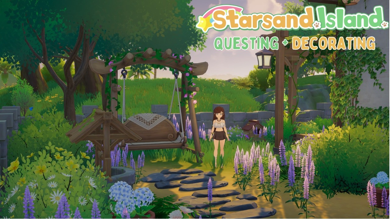 Starsand Island - Questing and Decorating [Summer Year 1]